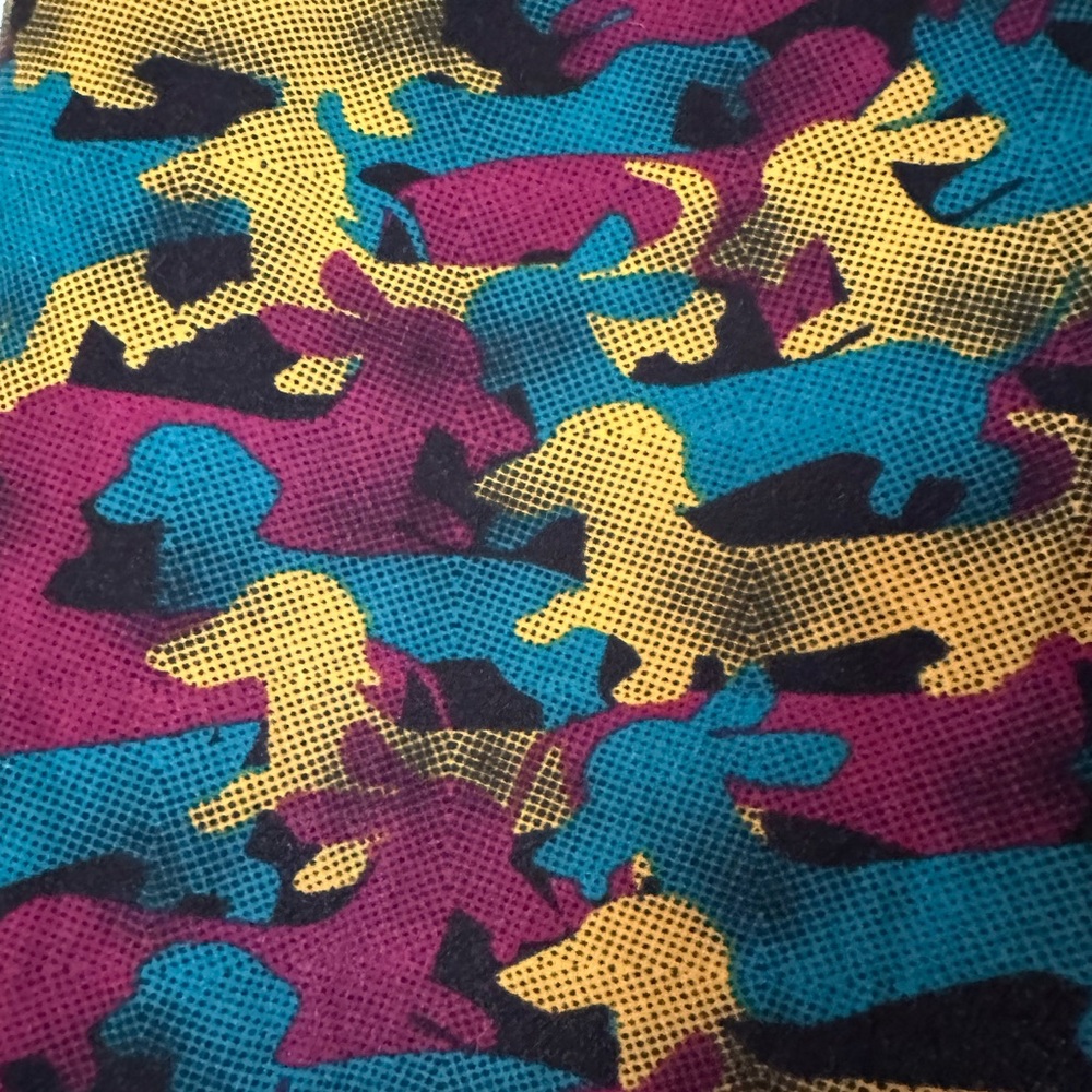 LuLaRoe Dachshund leggings - O/S